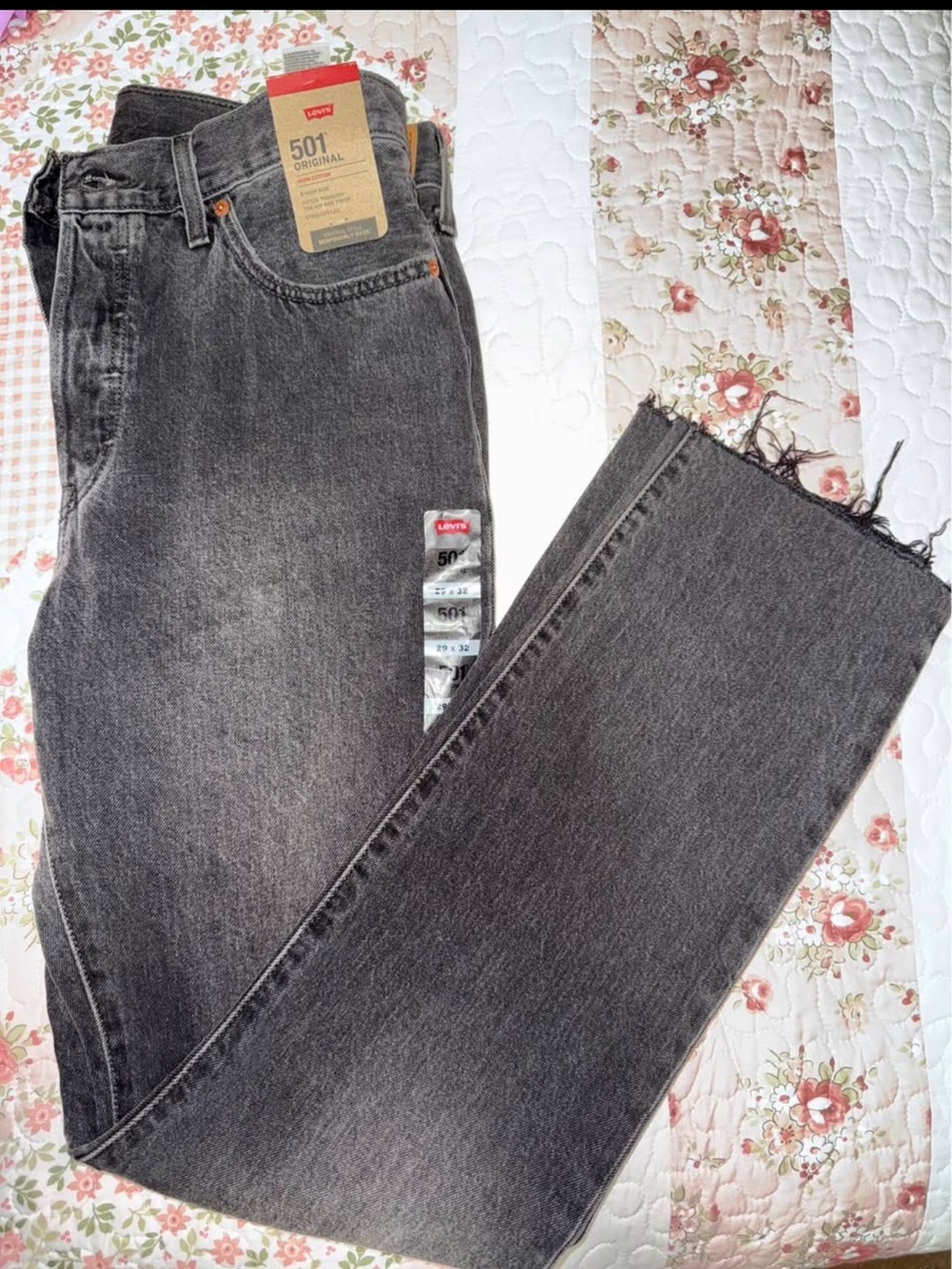 Levi's Men's Straight Jeans in Faded Black